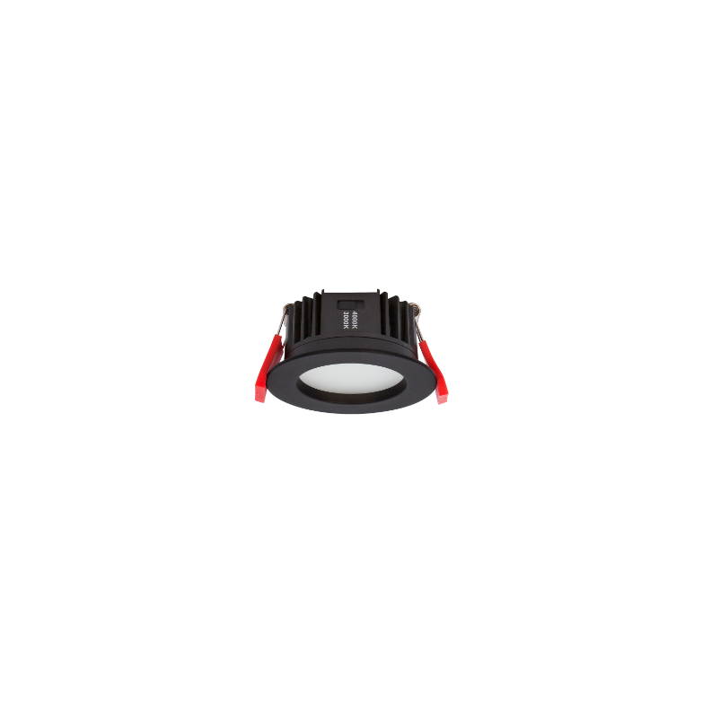 LEDE Downlight Select Mini Recessed Fixed c/w DX UID Dimmable Driver 7W 200mA DC 3K/4K-Black